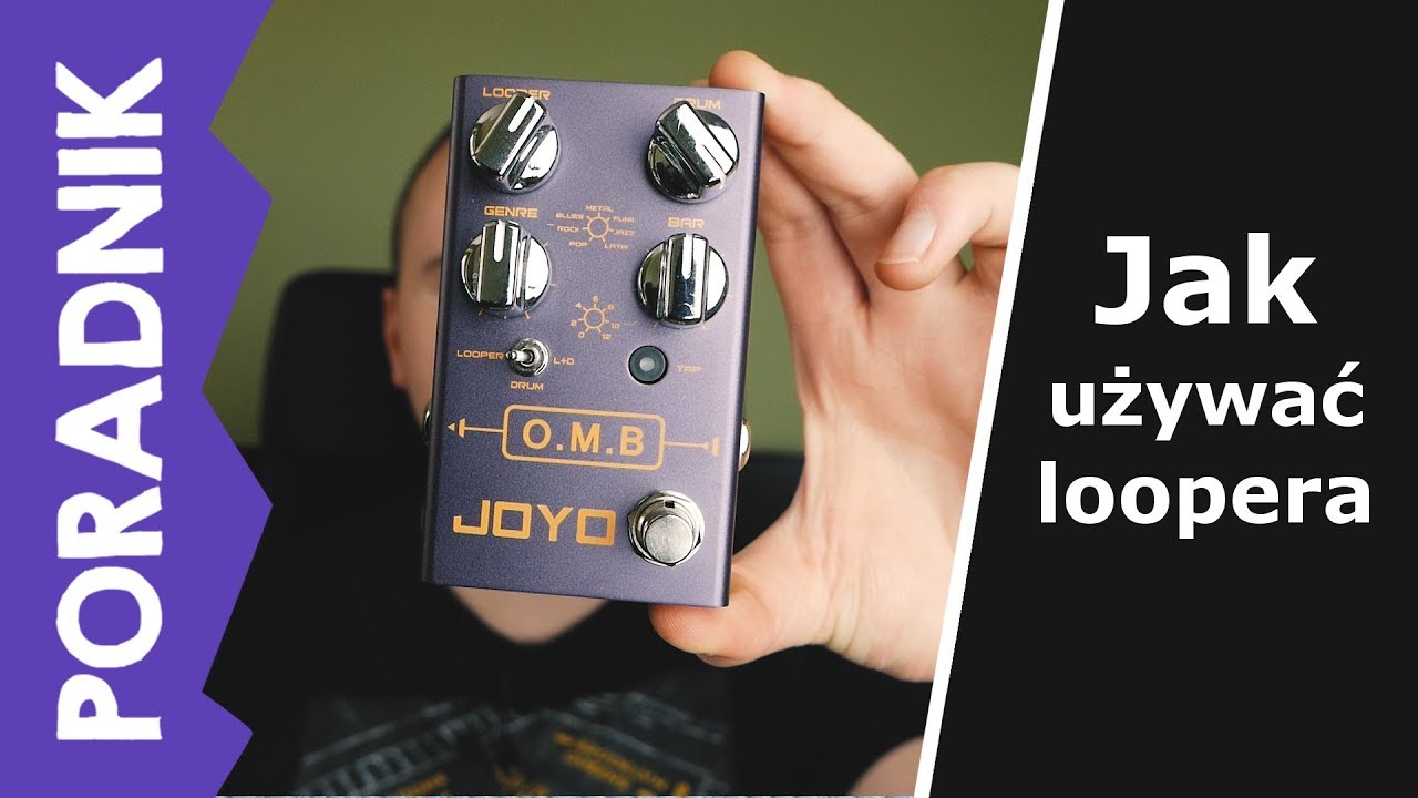 JOYO R-06 O.M.B - Jak używać loopera i perkusji? Poradnik gitarowy!