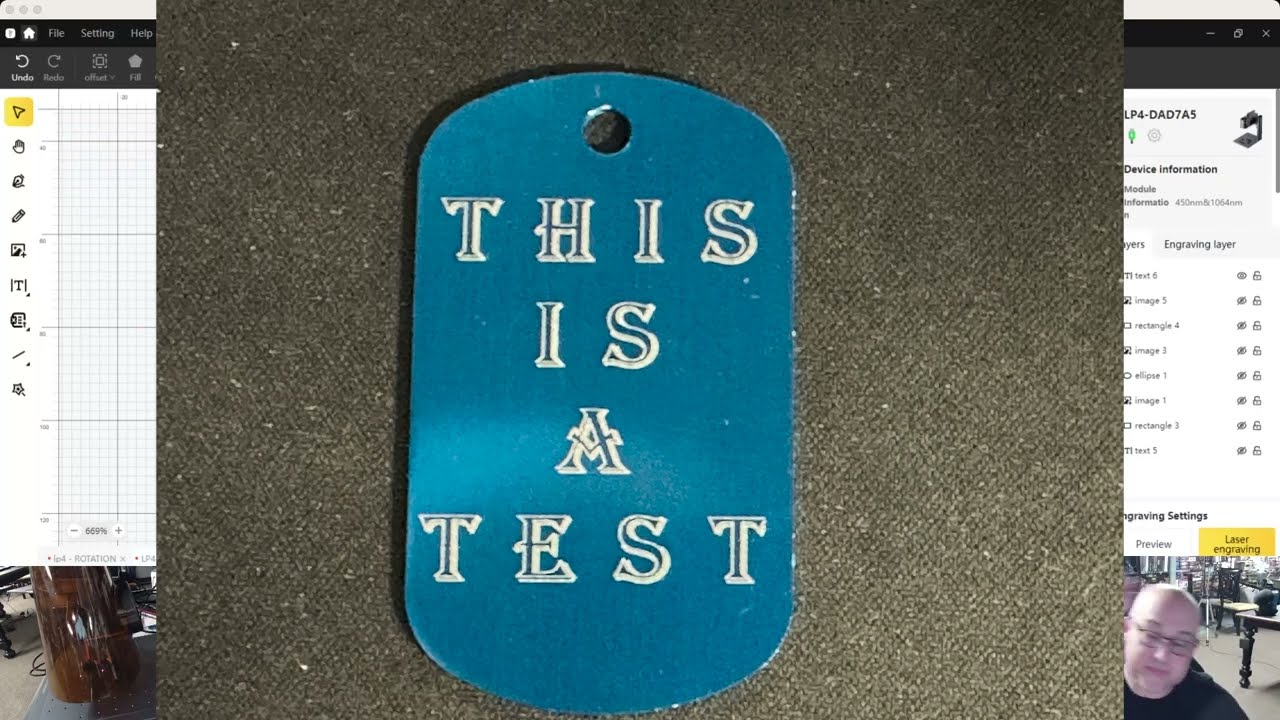 Using the LP4 and Laser Pecker Design space software for Fonts, Text, Text like images