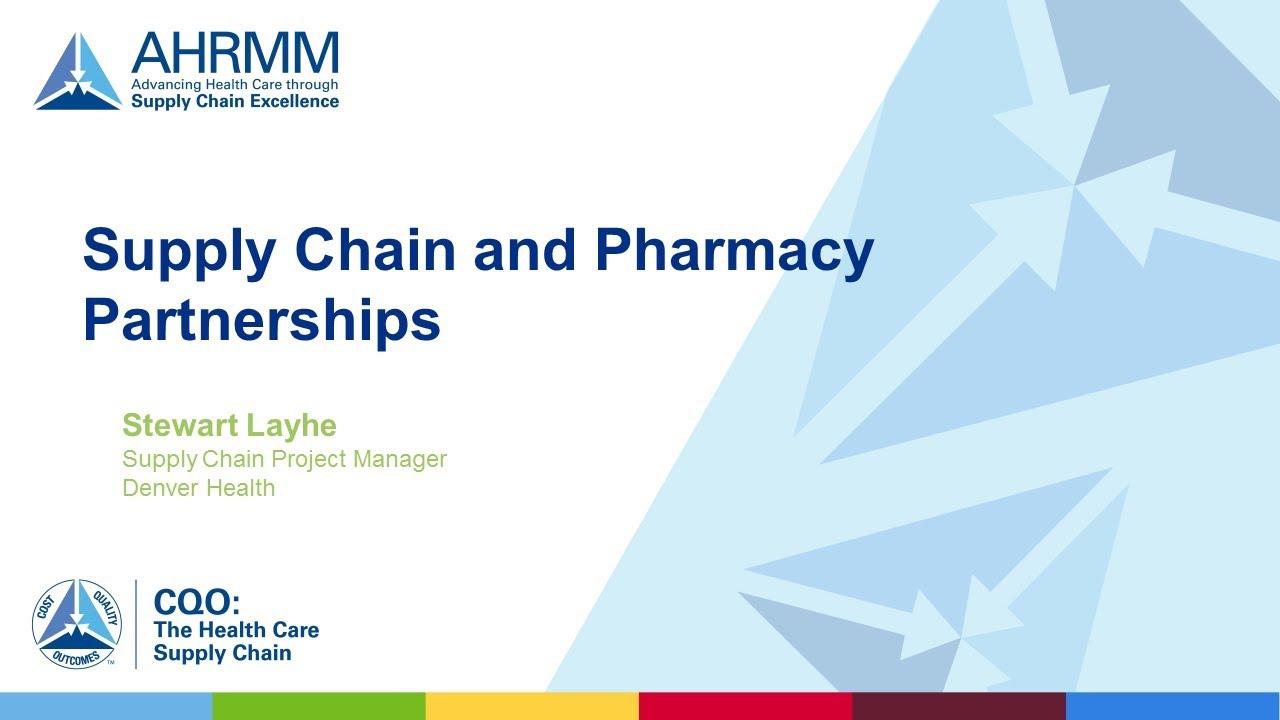 Supply Chain and Pharmacy Partnerships