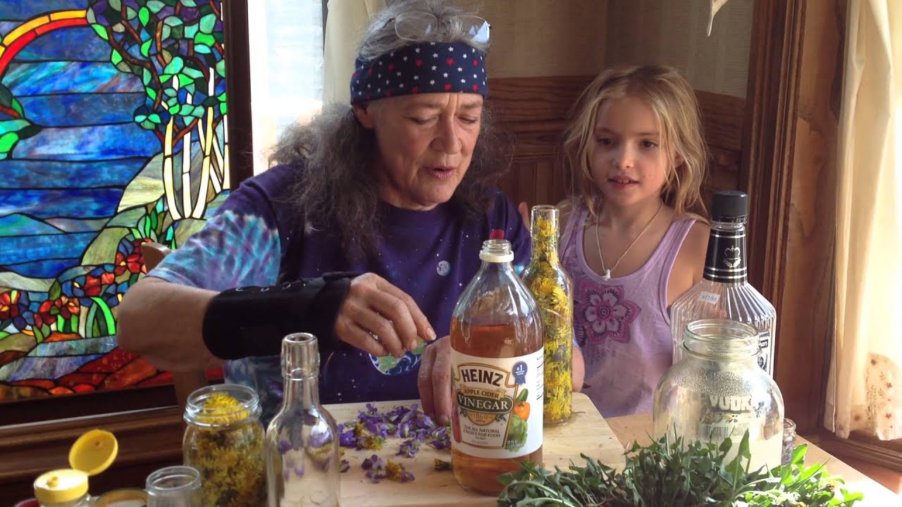 Dandelion Flower Vinegar with Susun Weed