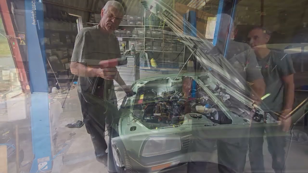 PEUGEOT 505 SR 1983. 11240 KILOMETRES REELS. RESTAURATION MECANIQUE ET POSE DE LA CLIMATISATION 10.