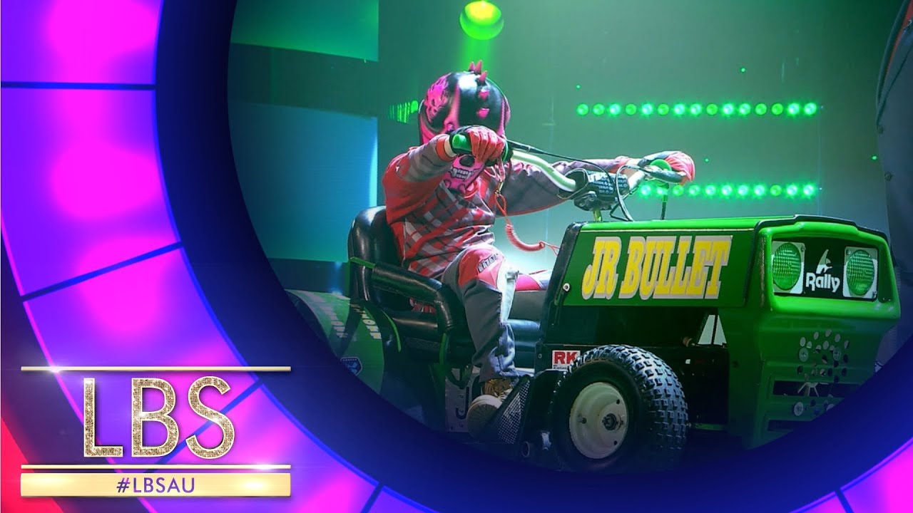 Meet Ned The Extreme Lawnmower Racer | Little Big Shots Australia