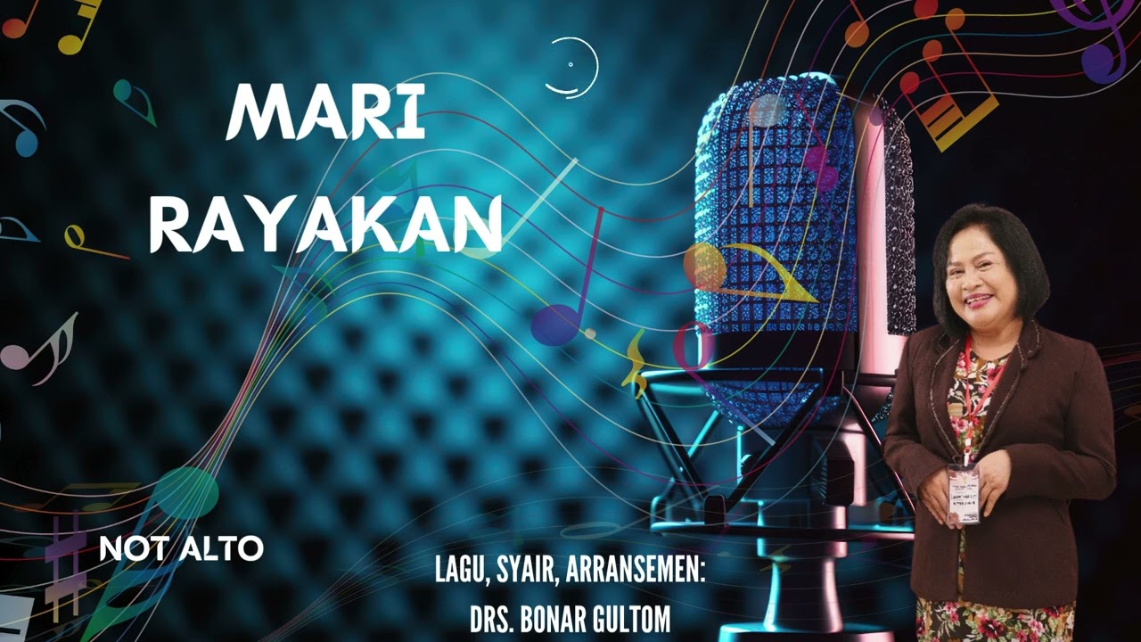 Mari Rayakan - Not Alto | Arr. Drs. Bonar Gultom