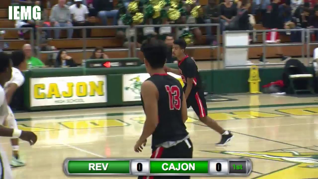 LIVE HOOPS! REV vs. Cajon Boys Basketball (2-9-18) @ San Bernardino, CA.