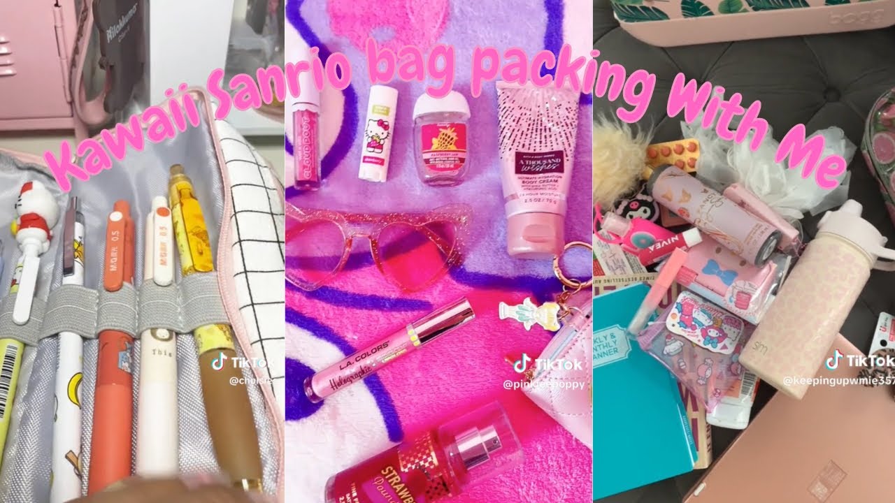 💖 Kawaii Pack My Sanrio Bag With Me 🎒 | TikTok Compilation #69