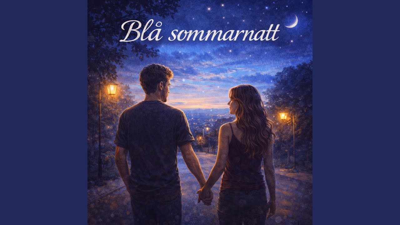 Blå sommarnatt