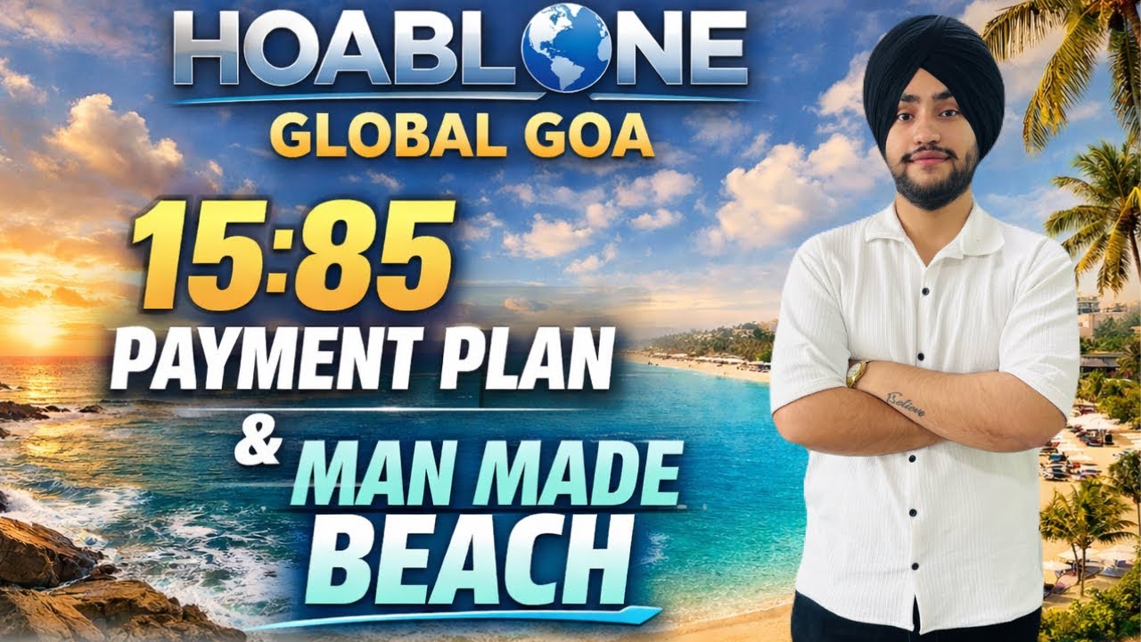 15%Now & Rest on Possession | Plots in Goa | One Global Goa by HOABL | Plots in bicholim 