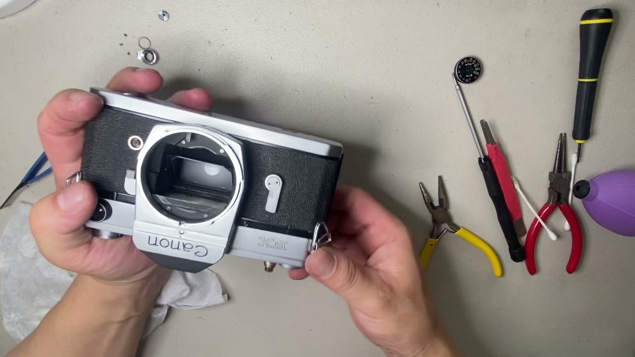 Repair Canon FX Film camera / 필름 카메라 캐논 FX 수리 Ep.02