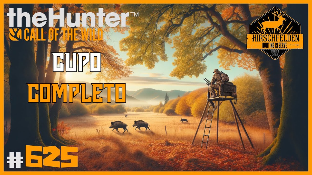 COMPLETO CUPO EN ESTA MONTERÍA EN HIRSCHFELDEN - @NOTZAX_3 | 🦌theHunter: CotW #625