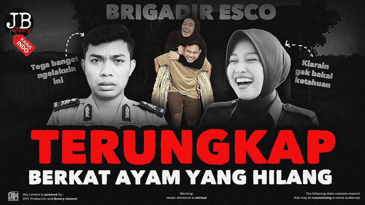 ASLI GIL44KK‼️Kok bisa mereka berbuat seperti ini‼️Cerita Lengkap Kasus Brigadir Esco | JBSTORY
