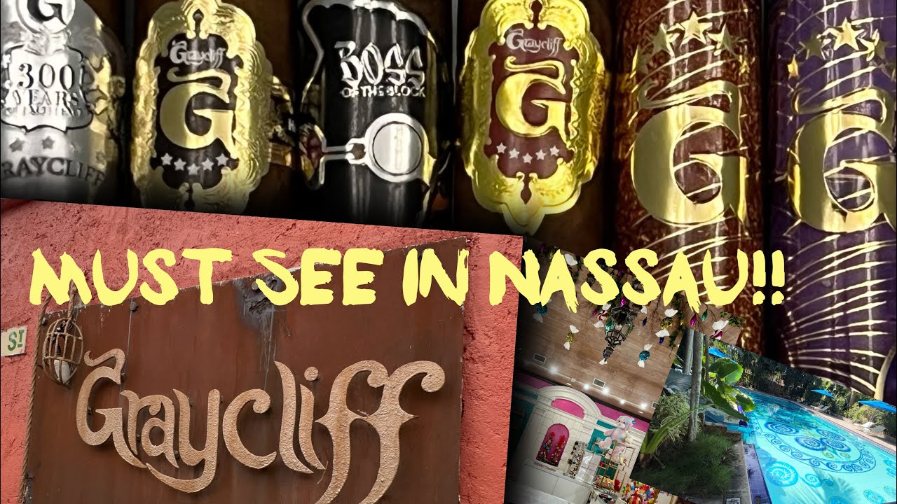Graycliff - Hotel, Restaurant, Chocolatier, Cigar Roller!!!!! All with a rich history.