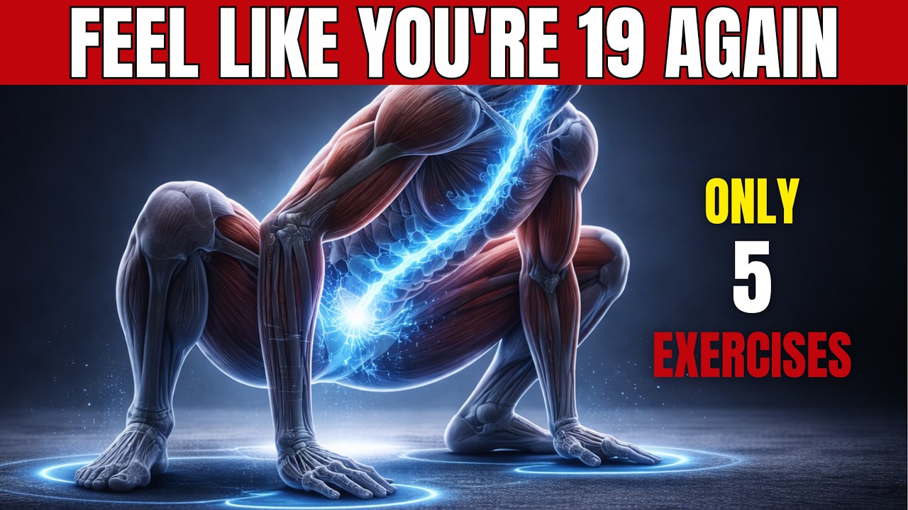 Men Over 50: Do These 5 Exercises Everyday and Your Testosterone will Skyrocket (Life Changing)