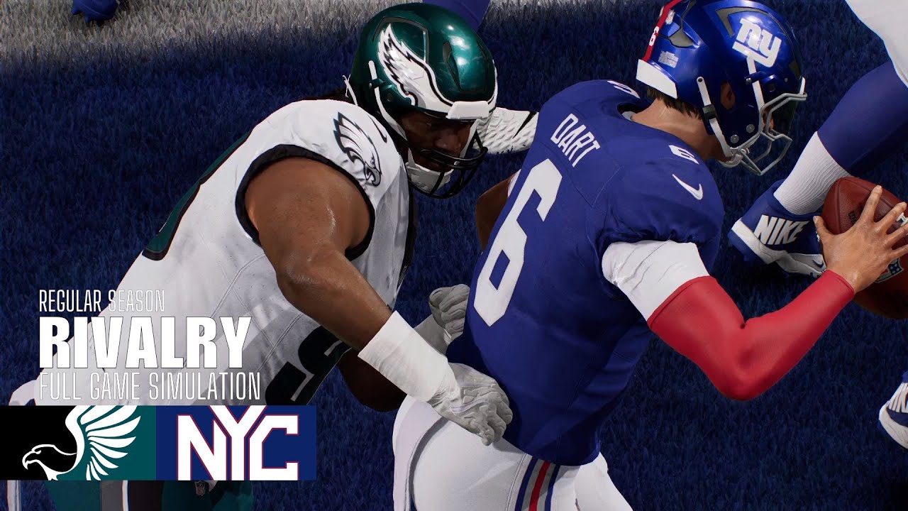 Eagles vs. Giants | 2026 Rivalry Game | Madden NFL 26 Simulation