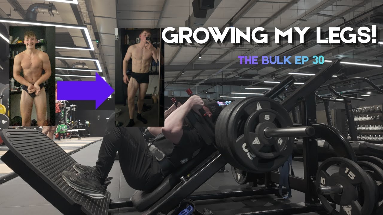 How I'm Training to Grow My TINY LEGS | The Bulk Ep 30