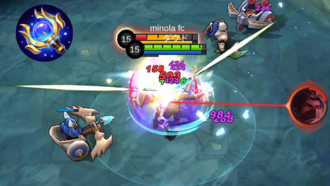 gusion brutal damage 😱