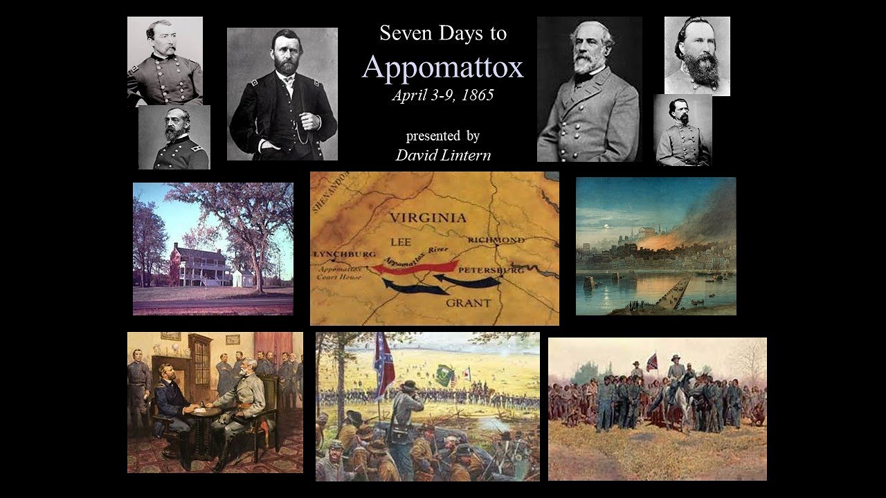 US Civil War: Seven Days to Appomattox