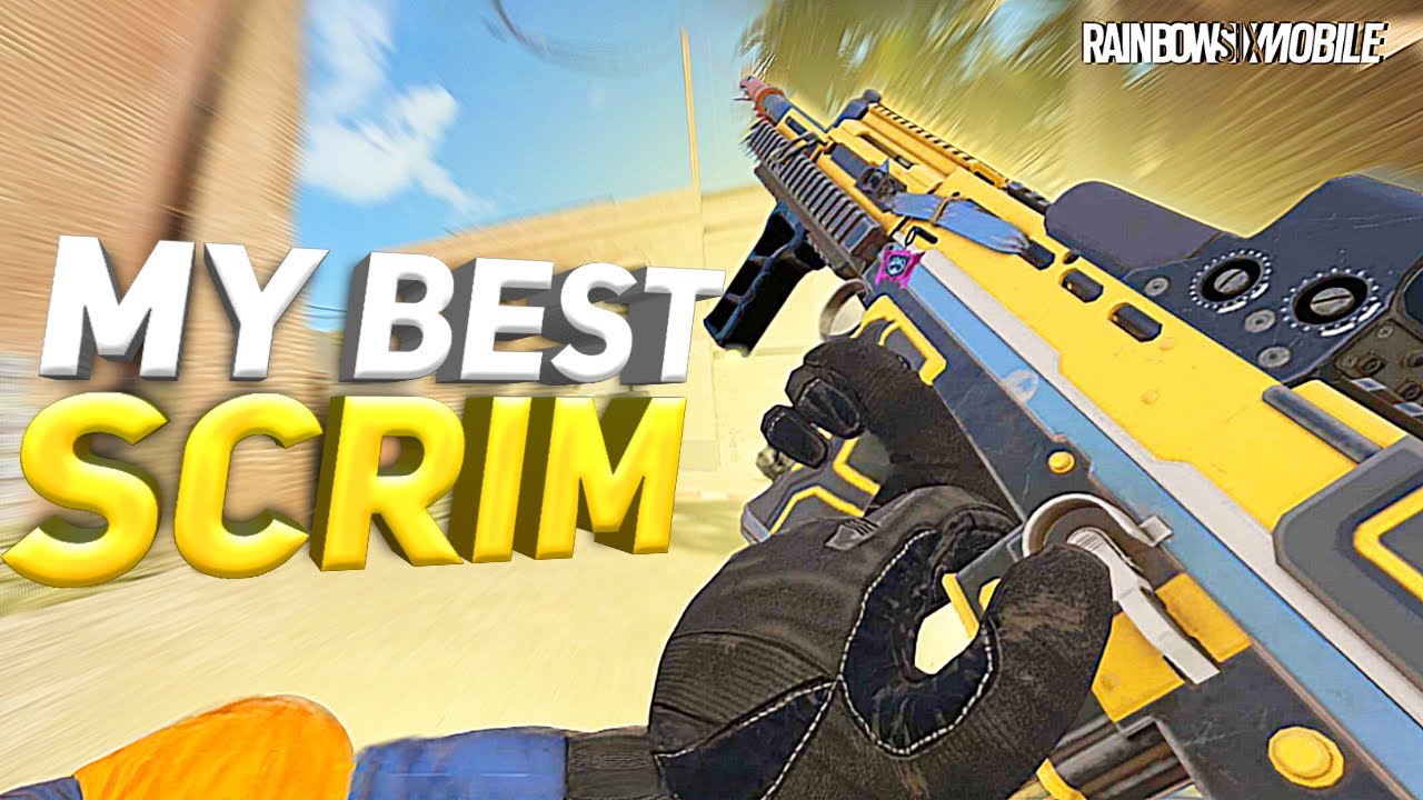 MY BEST SCRIM in Rainbow 6 Mobile ?? (No)