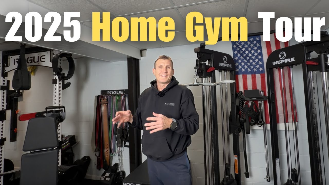 Мой тур по домашнему спортзалу 2025 года: Rogue Fitness, Powerblock, Inspire FTX, Strength Co, Te...