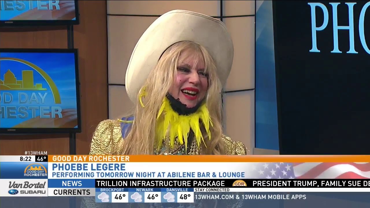 Phoebe Legere on Good Day Rochester Part 1
