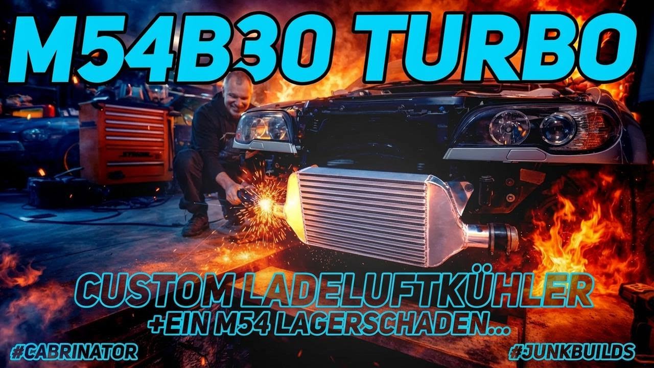 Einzigartiger Intercooler-Einbau – Lagerschaden am M54 – Tuning Extrem!
