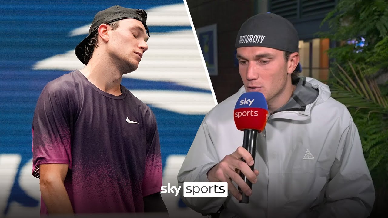 EMOTIONAL Jack Draper reacts to US Open heartbreak 💔
