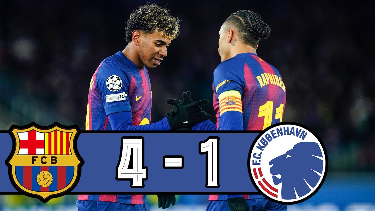 Star Boy Lamine Yamal Helps Barcelona Secure Top 8 | 5 Headlines from 4-1 Copenhagen Win