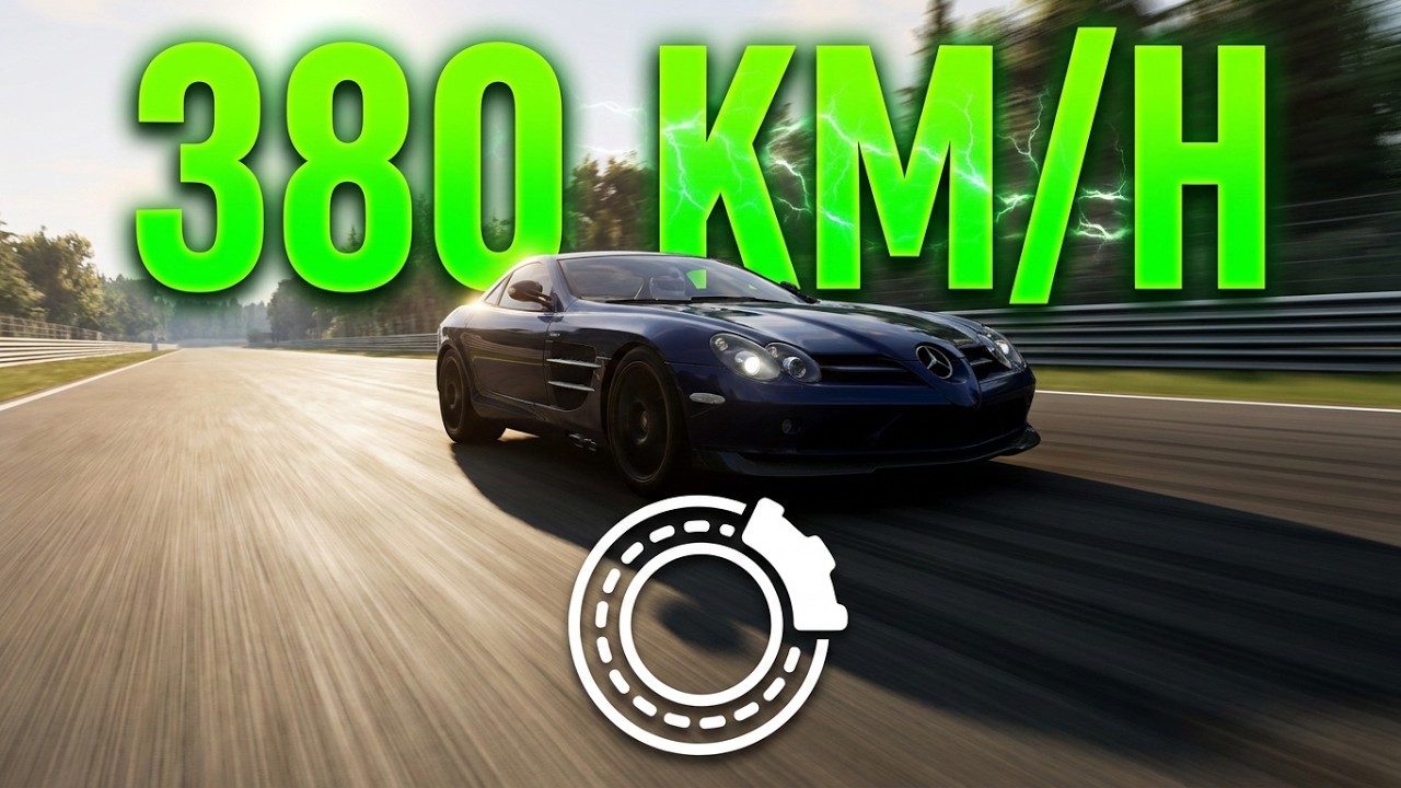 BeamNG.drive - Mercedes 380 KM/H – EXTREME BRAKE TEST