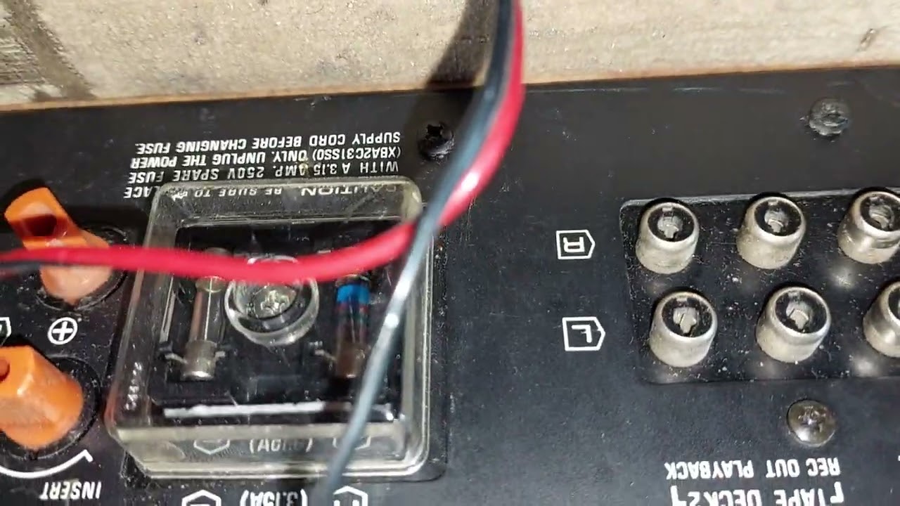 Technics SU-8055. Nie działa ale głośniki pali