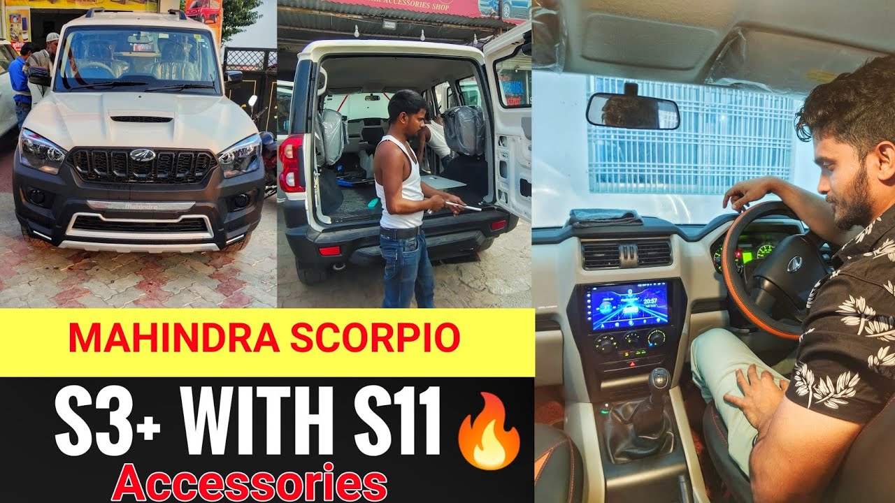 40,000 me S11 Wala Feel agaya 😍 | Scorpio S3+ Accessories installation 🔥|