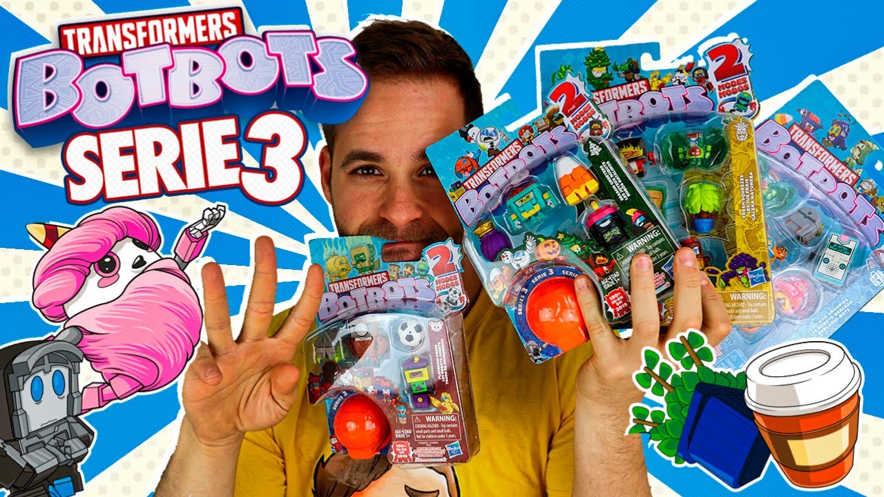 Transformers BotBots Series 3 UNBOXING 26 BOTBOTS en Pe Toys