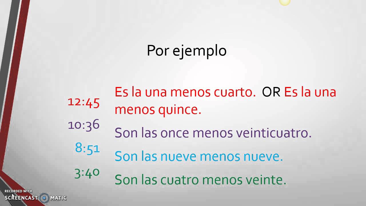 La Hora Tutorial