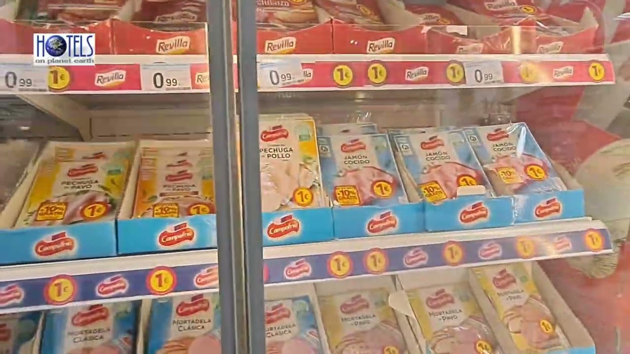CARREFOUR HYPERMARKET TORREMOLINOS. Walking from Benalmadena Arroyo de la Miel 15 March 2024.