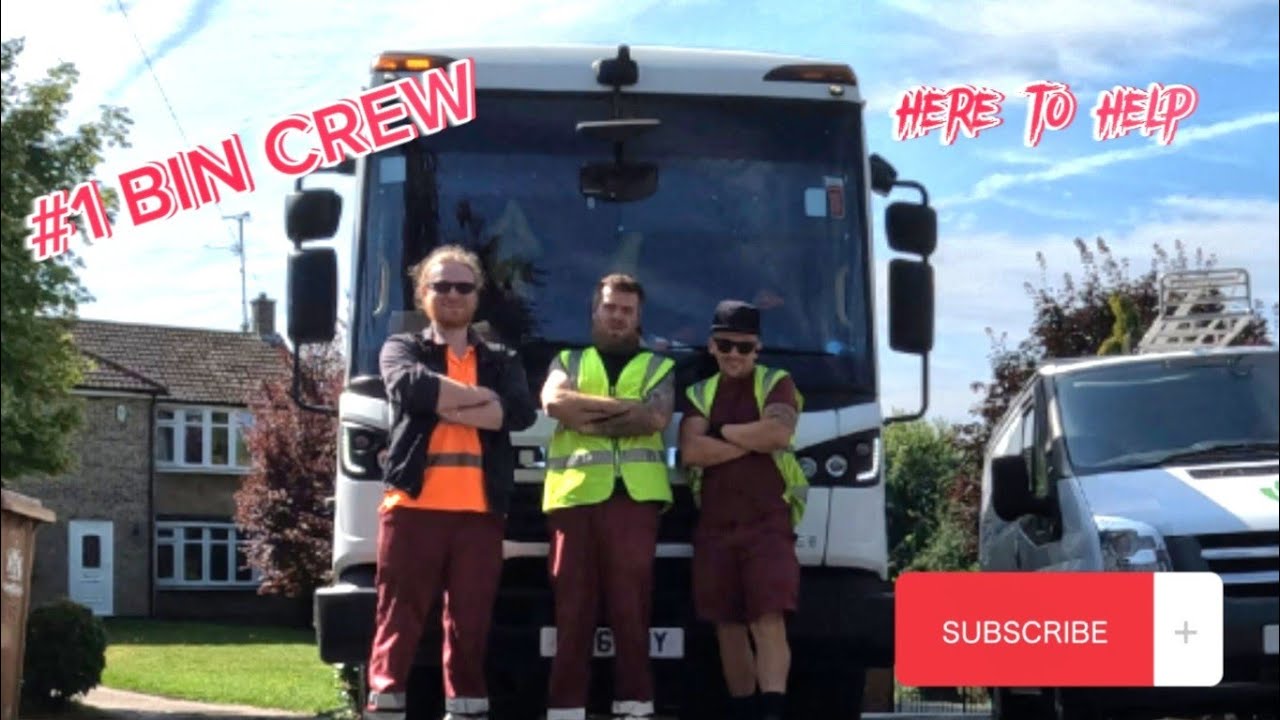 BIN TRUCK BREAKS DOWN AT OXTON TIP TRUCK OVERLOAD! (BIN MAN GARDEN)
