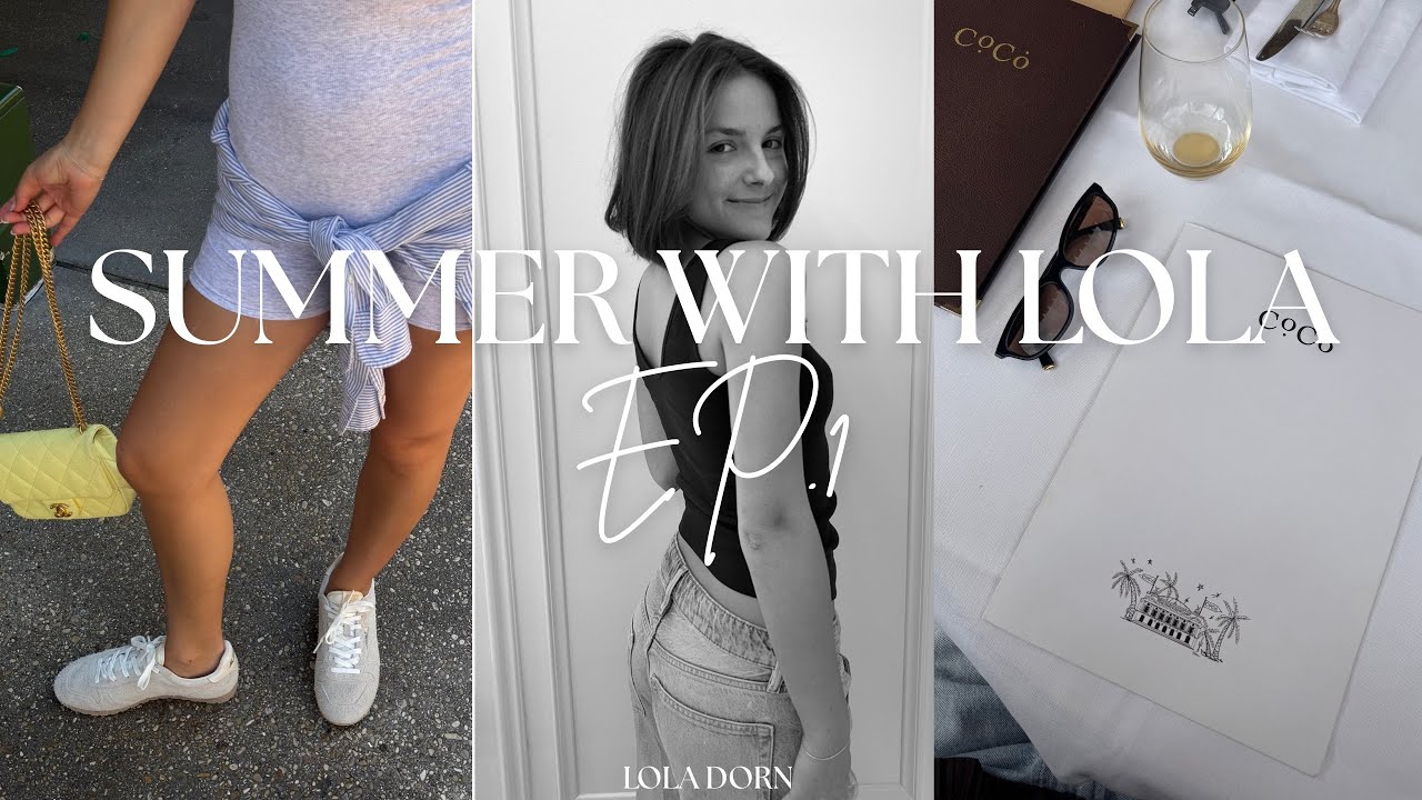 SUMMER WITH LOLA: EP 1 ( Paris, Disney et omg j’ai coupé mes cheveux )