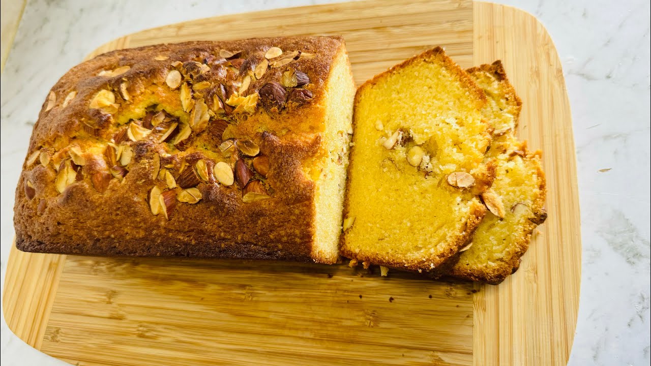 Almond Loaf Cake Recipe | Almond Cake Recipe  | Best Tea Time Cake