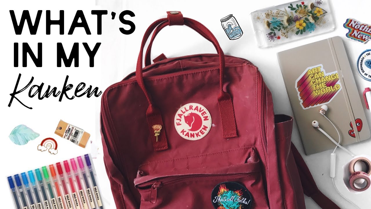 What's In My Backpack (kanken) // summer edition