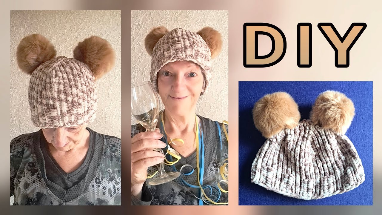 Mütze 'Teddy' für Karneval stricken • DIY * 
