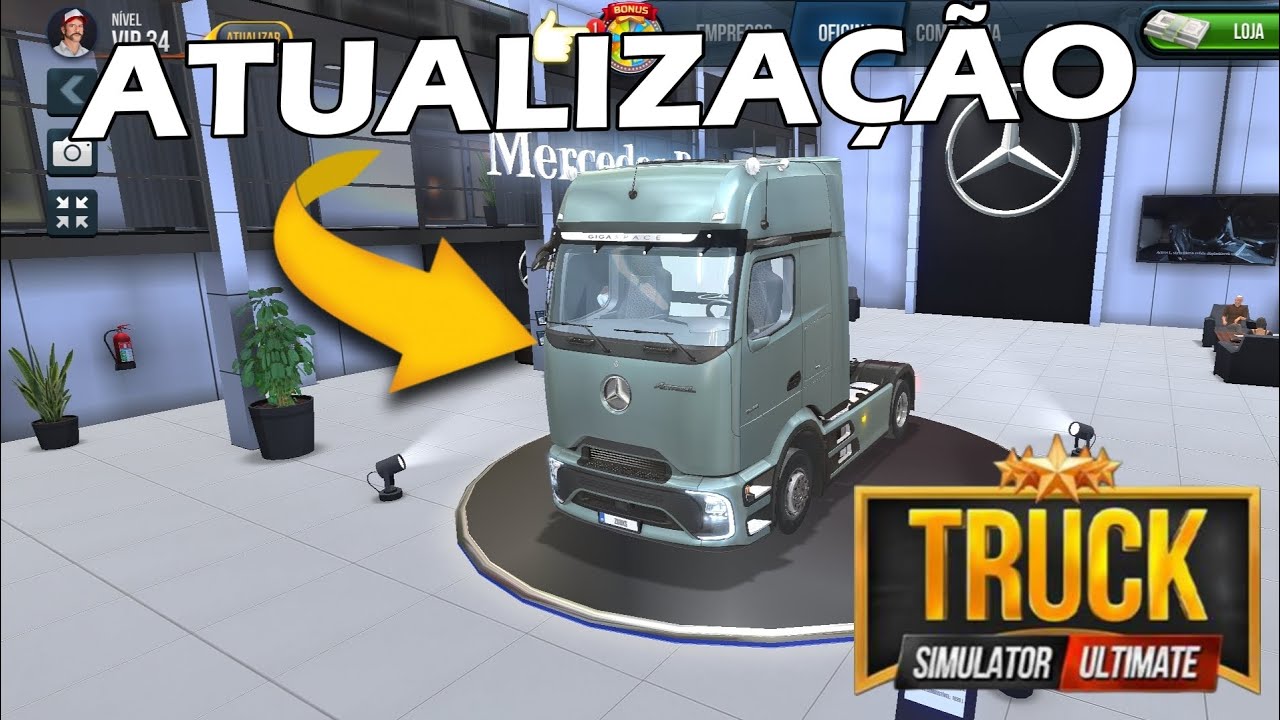 SAIUU!!! - A NOVA ATUALIZAÇÃO DO TRUCK SIMULATOR ULTIMATE COM NOVOS CAMINHÕES E MELHORIAS..