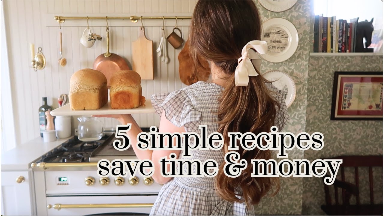 Budget-friendly batch baking (bake once a week & save $$)