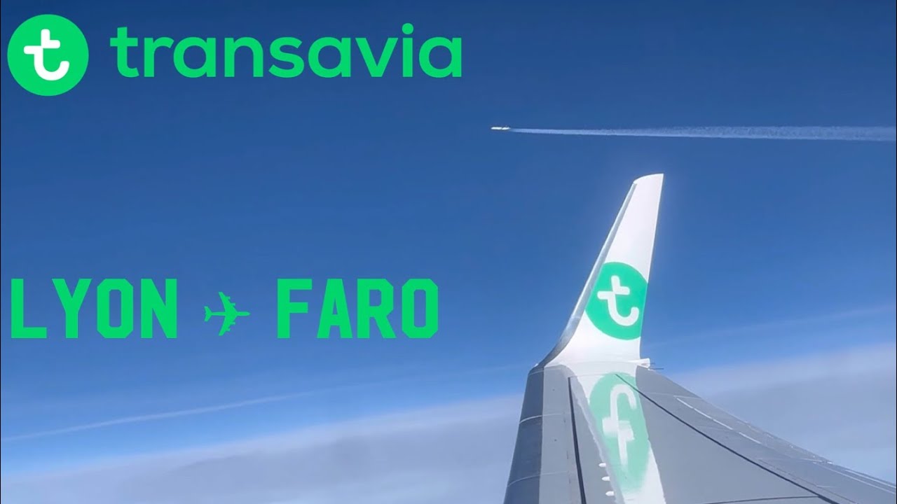 🇫🇷 Lyon ✈︎ Faro 🇵🇹 Transavia Boeing 737 [FLIGHT REPORT]