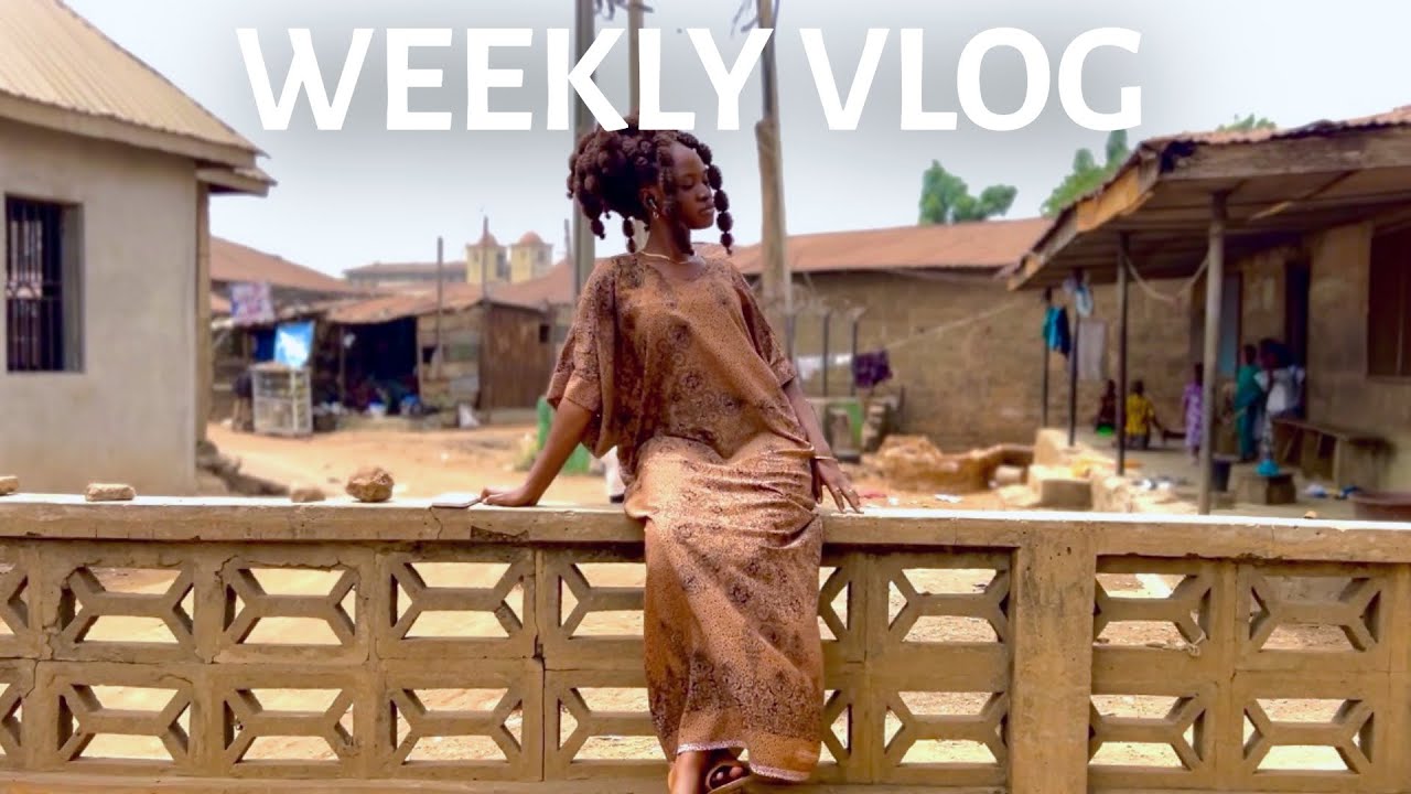 LIVING ALONE IN NIGERIA | NYSC finally | wardrobe declutter  | content day | new hair | got a gift