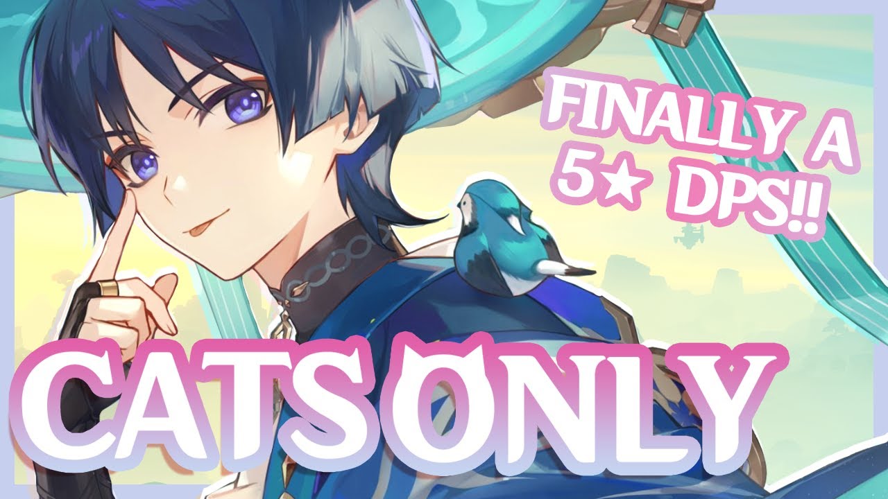 Raising WANDERER!! | Genshin Impact CATS ONLY
