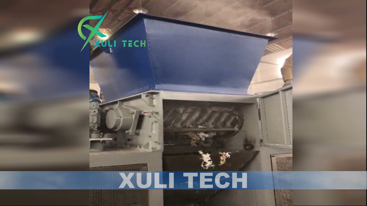 Plastic Film Shredder / Woven Bags Shredding Machine
