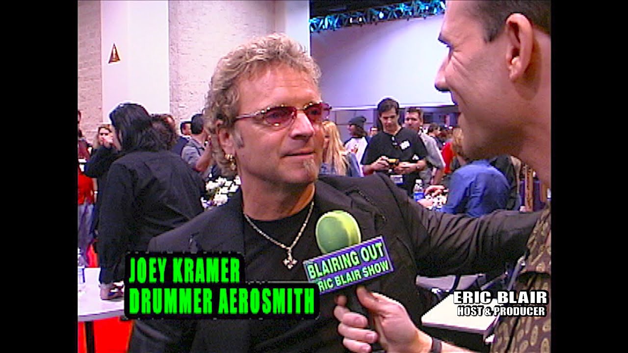 Aerosmith's Joey Kramer & Eric Blair talk @ Namm 2002