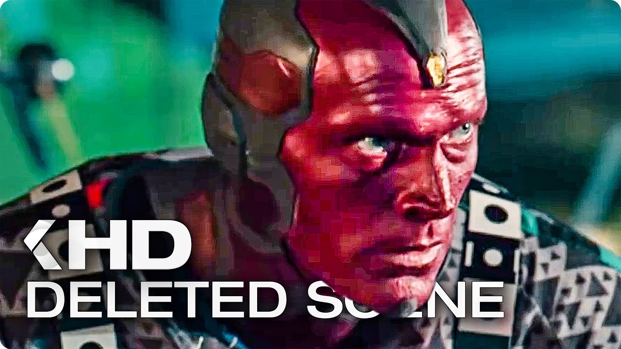 AVENGERS: AGE OF ULTRON Deleted Scene - Fighting Vision (2016) Marvel