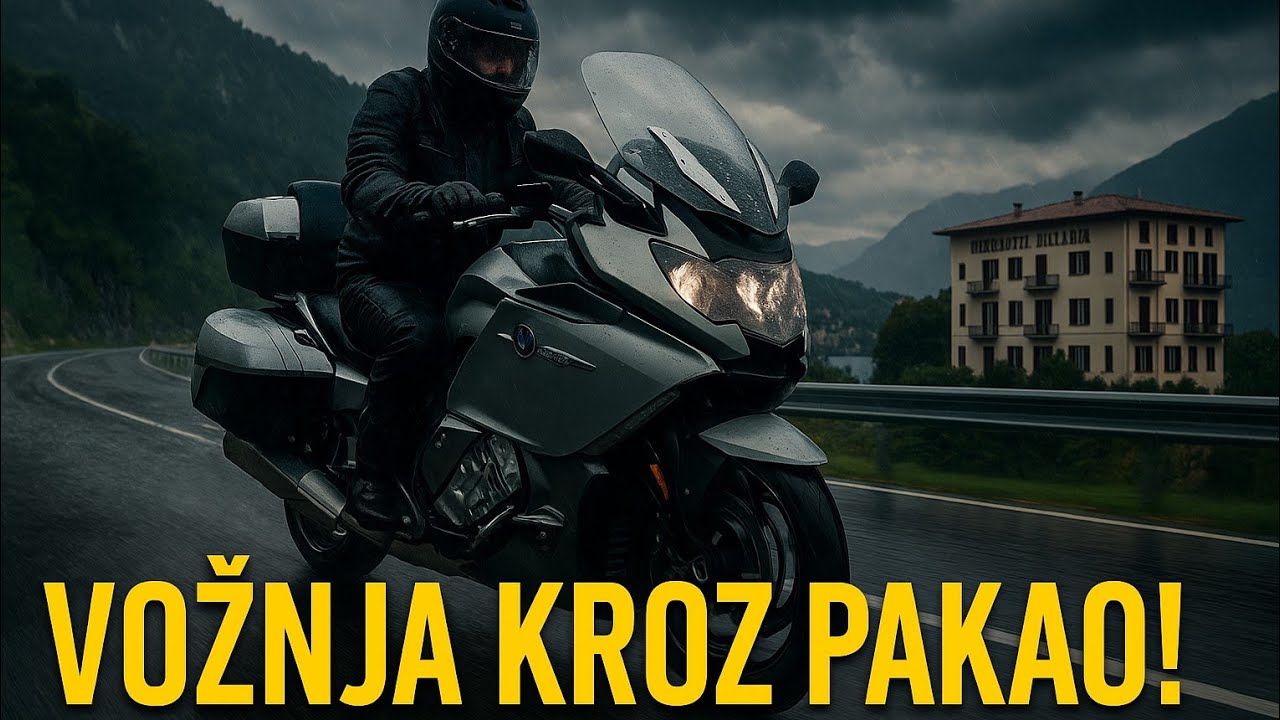 Loše vreme me MELJE, ali ne odustajem - vozim do Dalmacije