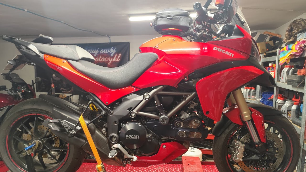 Ducati Multistrada 1200, wymiana pasków rozrządu, regulacja zaworów, serwis Desmo, pełen przegląd