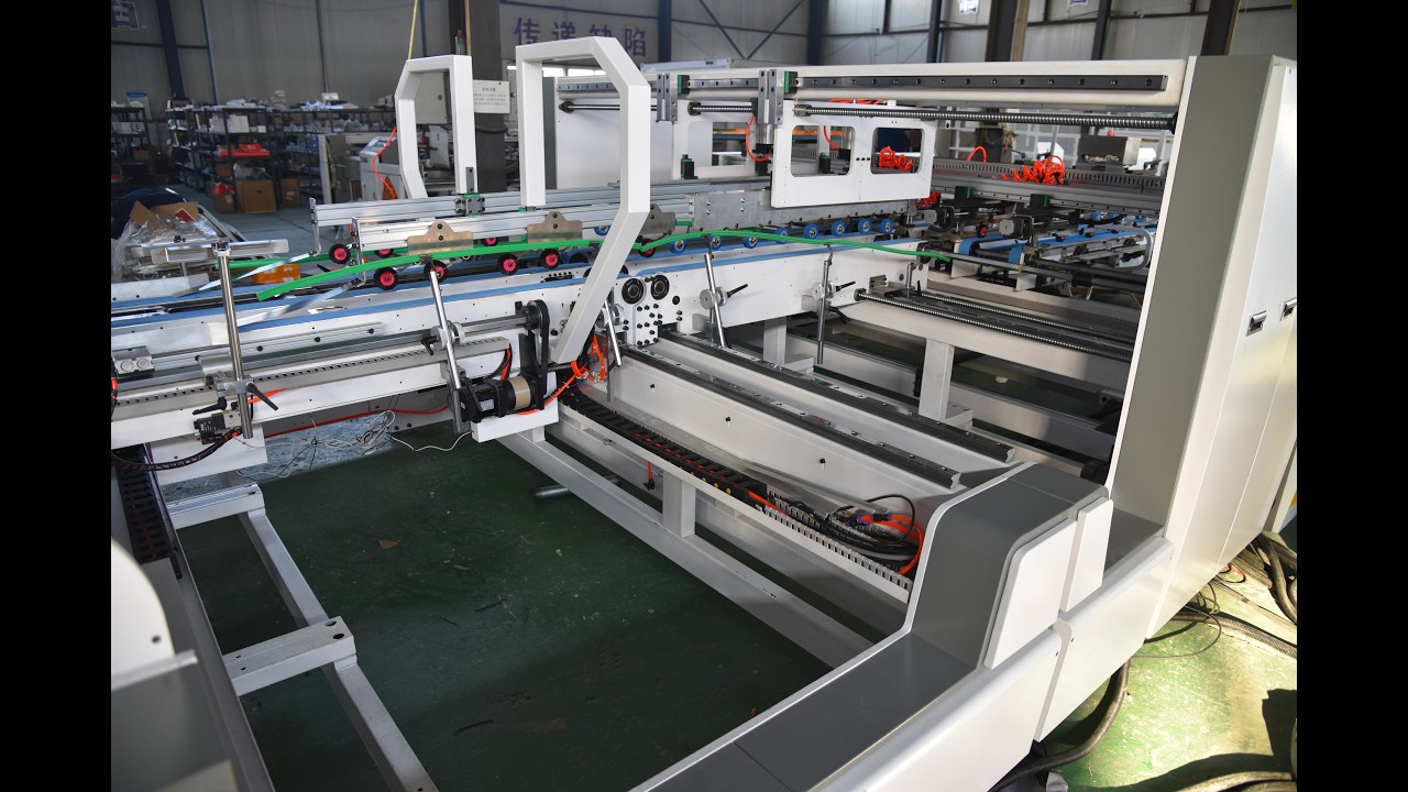 two pieces folder gluer