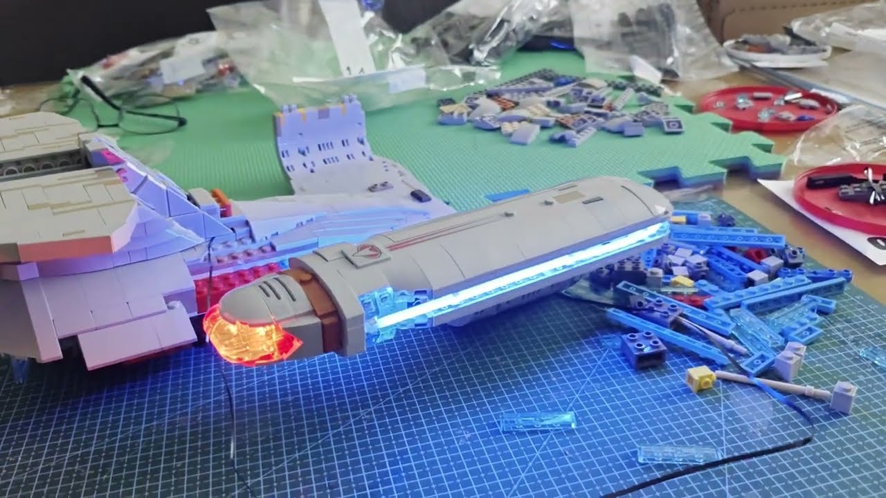 LEGO Enterprise NCC-1701-D Build -- Part 2