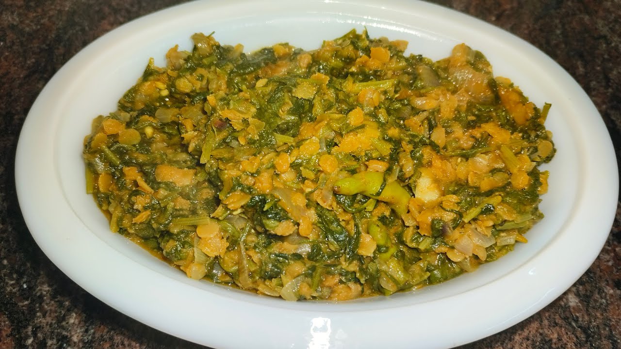 Palak Ki Bhaji & Masoor Dal Ki Recipe ||Tasty & Easy By Hyderabad kitchen zaika 